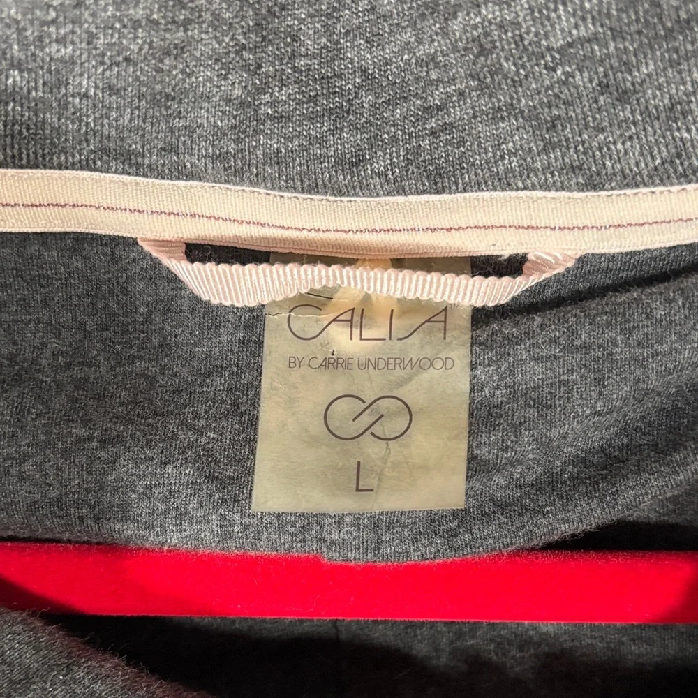 Calia Women's Gray Asymmetrical Sweater SZ L - Picture 4 of 5